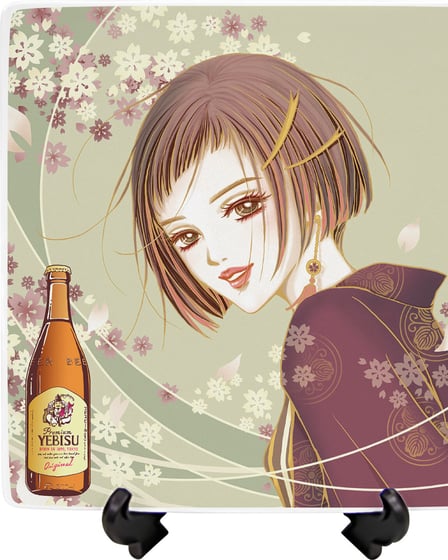 ヱビスビールと矢沢あいのコラボレーション