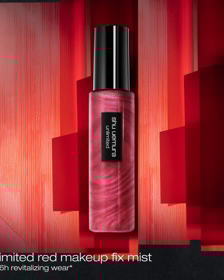 シュウウエムラ新作フィックスミストキービジュアル