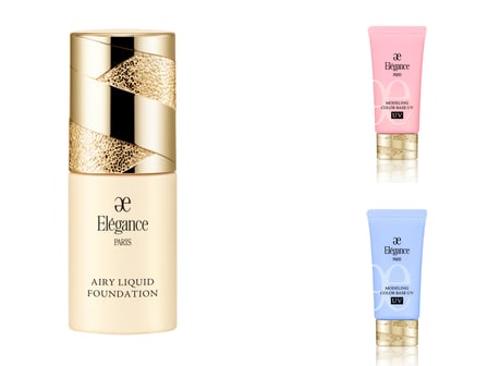 エレガンスのファンデーションと下地