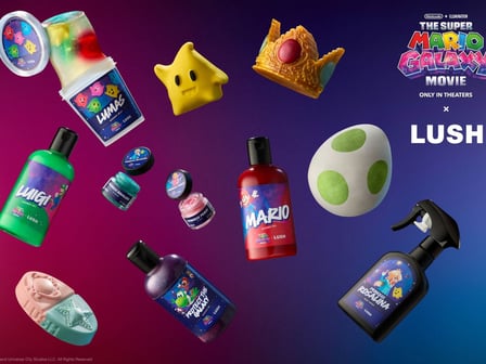映画「ザ・スーパーマリオギャラクシー・ムービー」 × LUSH