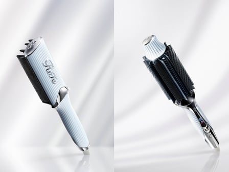 リファ ブラシ形ヘアアイロン