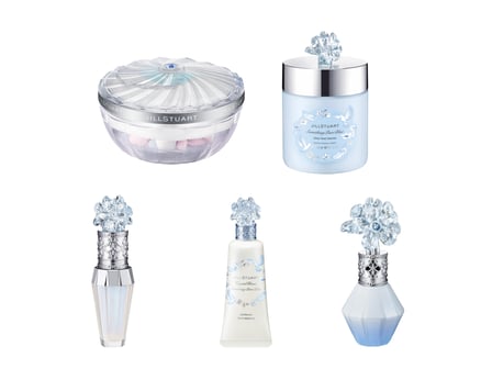 ジルスチュアート ビューティ サムシングピュアブルー コレクションの画像
