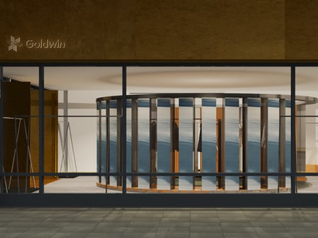 「ゴールドウイン」ロンドン旗艦店のイメージ画像