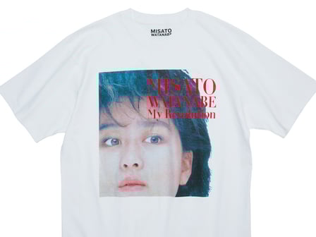 MISATO WATANABE 40TH ANNIVERSARY BACK TO THE 80-90s T-SHIRTS