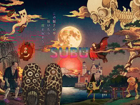 表参道でのポップアップイベントヴィジュアル