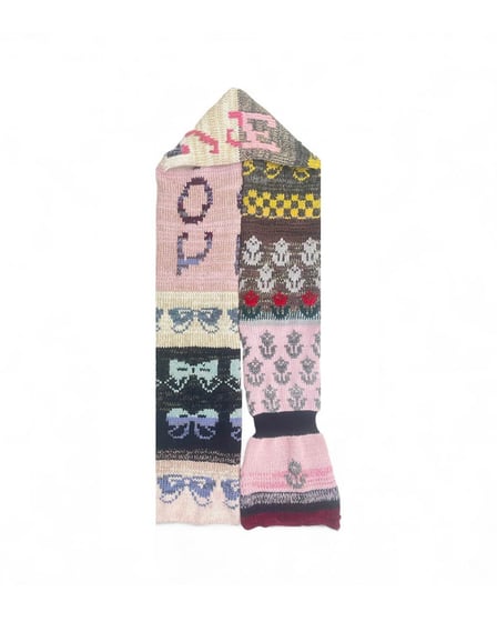 ニットスカーフ