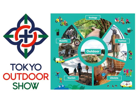 TOKYO OUTDOOR SHOWのロゴとイメージ画像