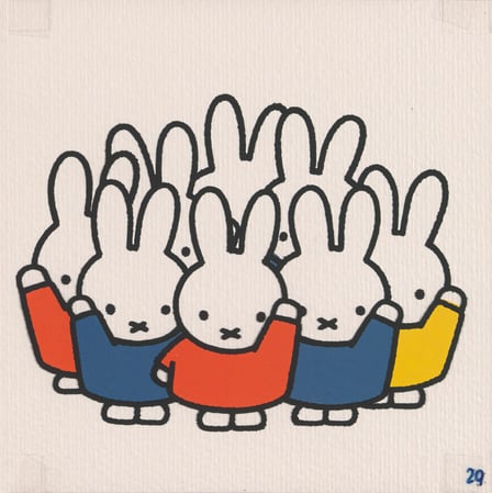 『うさこちゃんとたれみみくん』2006年　印刷原稿