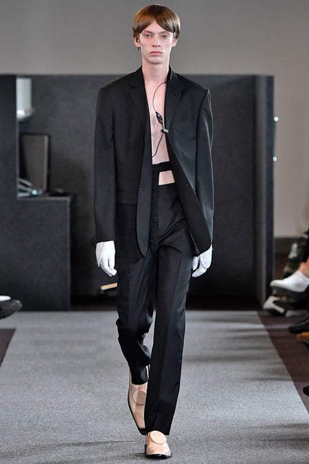 Xander Zhou ザンダーゾウ 2019ss 変形 ショートトレンチコート