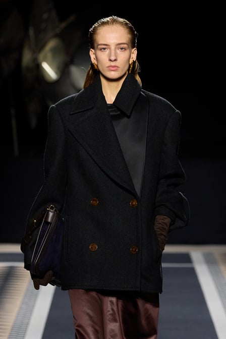 ★tmscn★LANVINCOLLECTION ランバン ラムレザーダウン fwco003bksiden.jpg