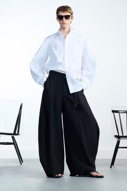 【sacai】 ブラック パネル ミニワンピース org.jpg
