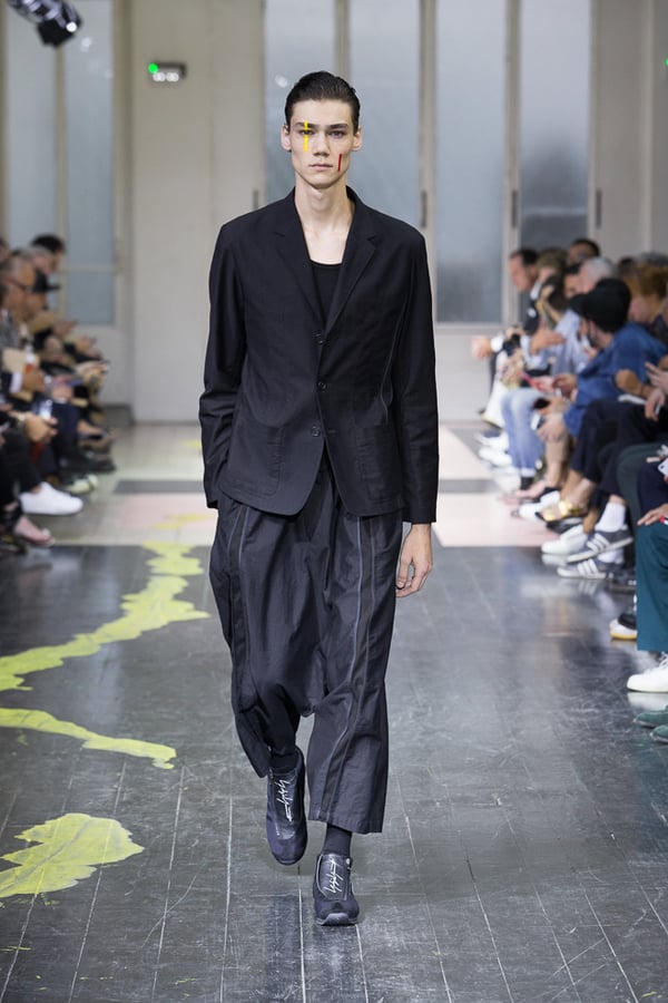 にモスリン Yohji 16SS Yohji Yamamoto Pour HommeサルエルPの通販 by