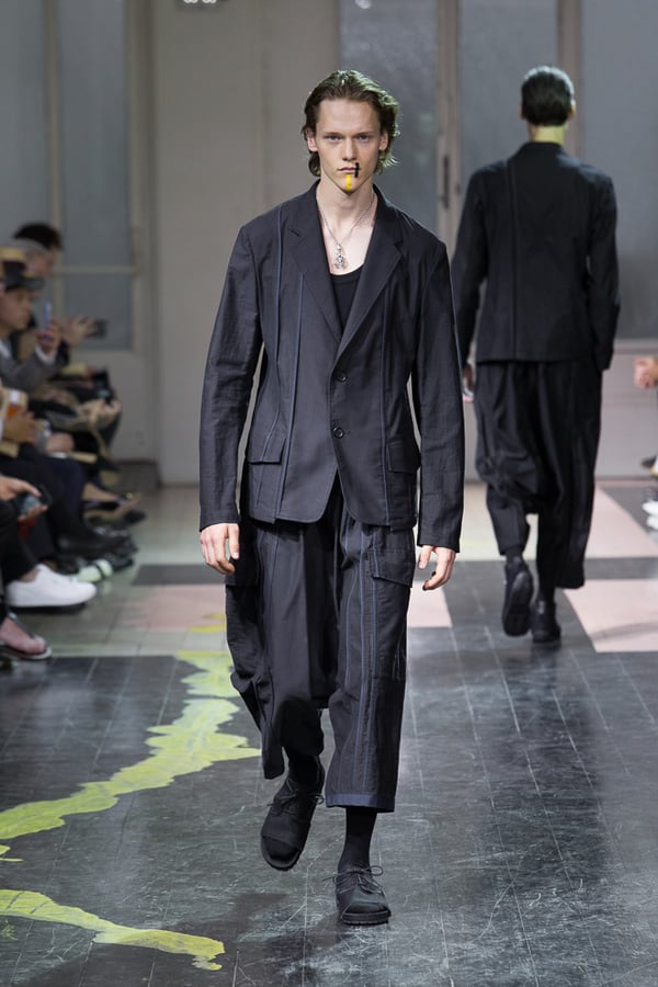 にモスリン Yohji 16SS Yohji Yamamoto Pour HommeサルエルPの通販 by