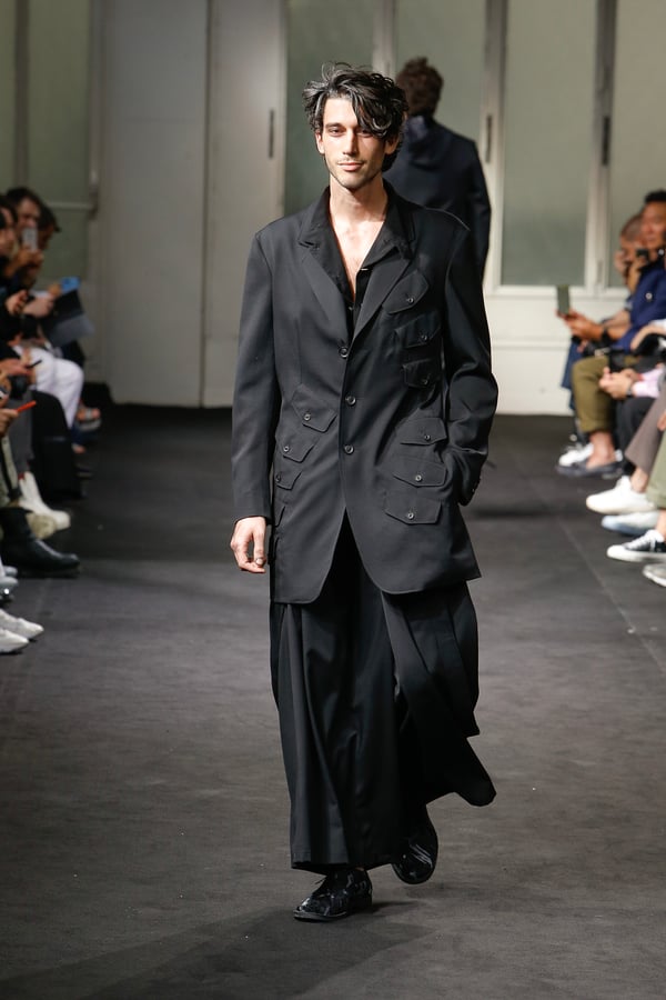 YOHJI YAMAMOTO pour homme 2019 ss 製品染シャツ | neumi.it