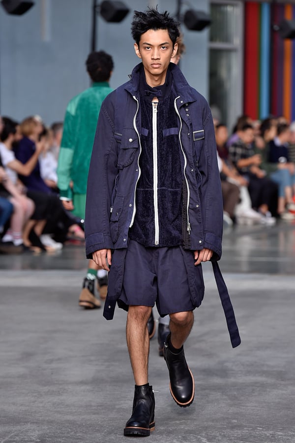 sacai -Men's- 2018年春夏 | パリ | 画像49枚 - FASHIONSNAP