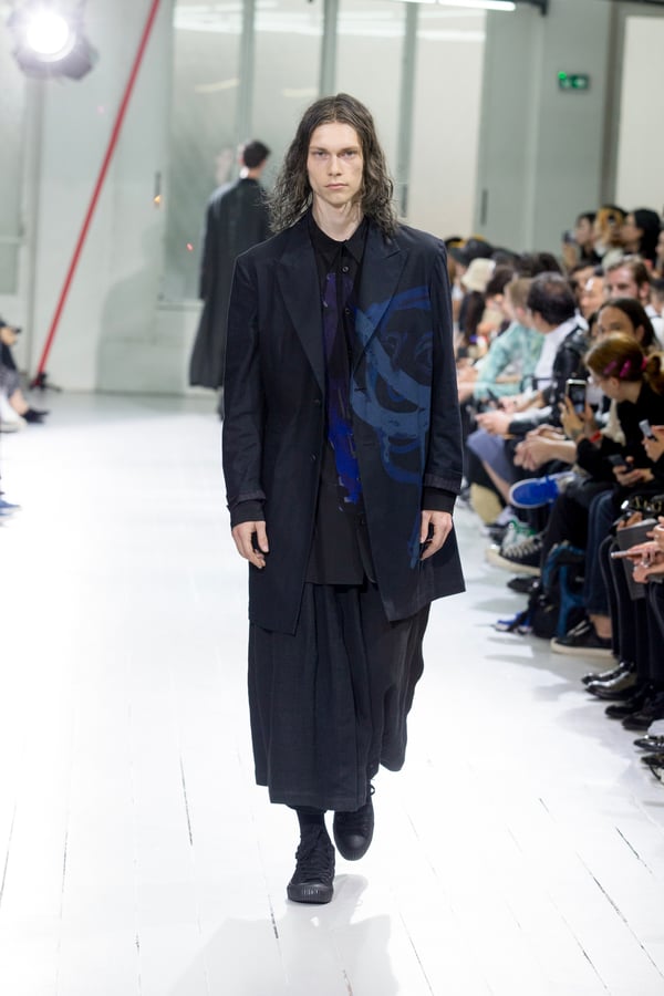 Yohji Yamamoto HOMME 2020年春夏 | パリ | 画像43枚 - FASHIONSNAP