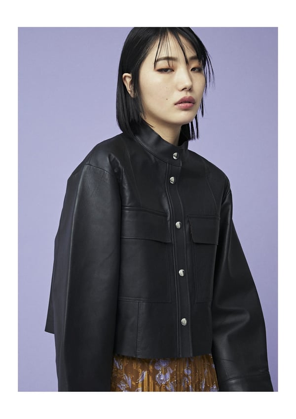 A PUPIL/ア ピューピル　ジャーナルスタンダード　レザーブルゾン A PUPIL/ア ピューピル ジャーナルスタンダード レザーブルゾン 【公式