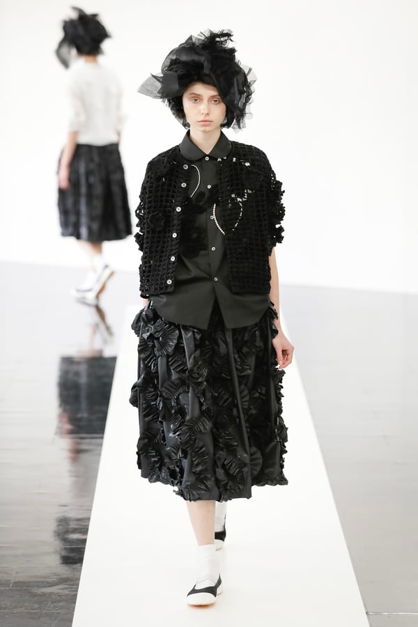 tricot COMME des GARCONS 2021SS 花柄ワンピース