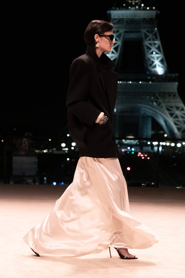 SAINT LAURENT -Women's- 2022 Winter Collection | パリ | 画像55枚
