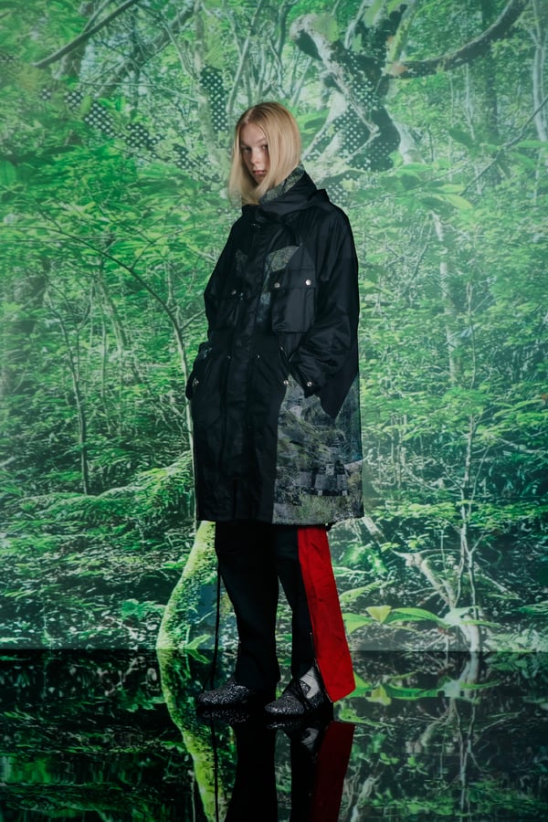 23ss FACETASM FOREST MODS COAT ファセッタズム-