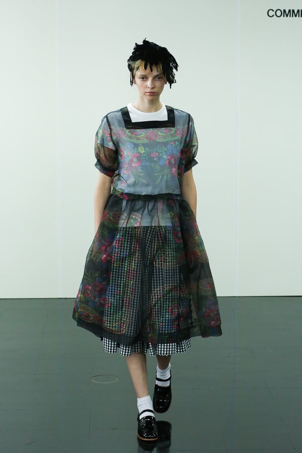 tricot COMME de GARCONSの春物です。