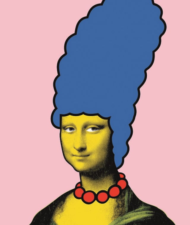 “Mona Simpson” Made by Banksy Gallery Image by 渋谷パルコ
