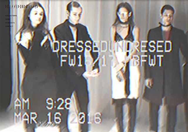 DRESSEDUNDRESSED展 Image by FASHIONSNAP