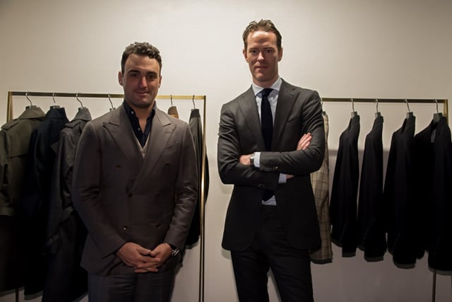 マネージングディレクターのルイ・イアレンティとクリエーティブディレクターのアンドリュー・バーン Image by FASHIONSNAP
