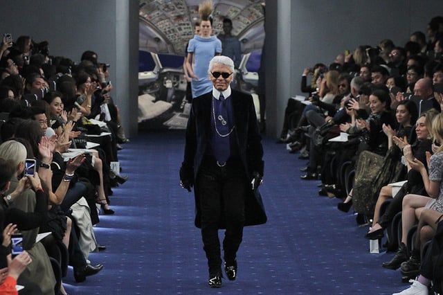カール・ラガーフェルド Image by FASHIONSNAP