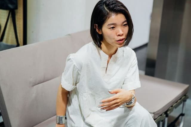 スノーピーク新社長に就任する山井梨沙氏(2018年撮影) Image by FASHIONSNAP