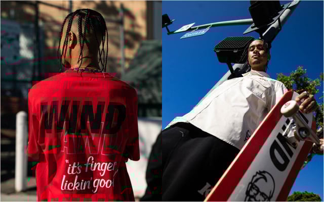 「WIND AND SEA × KFC」コレクションヴィジュアル Image by WIND AND SEA