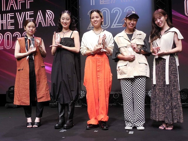 左からAYANOさん、村元さん、Heg.さん、谷口さん、内山さん