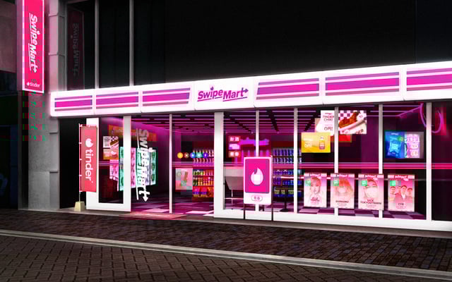 「Swipe Mart」外観イメージヴィジュアル Image by Tinder Japan