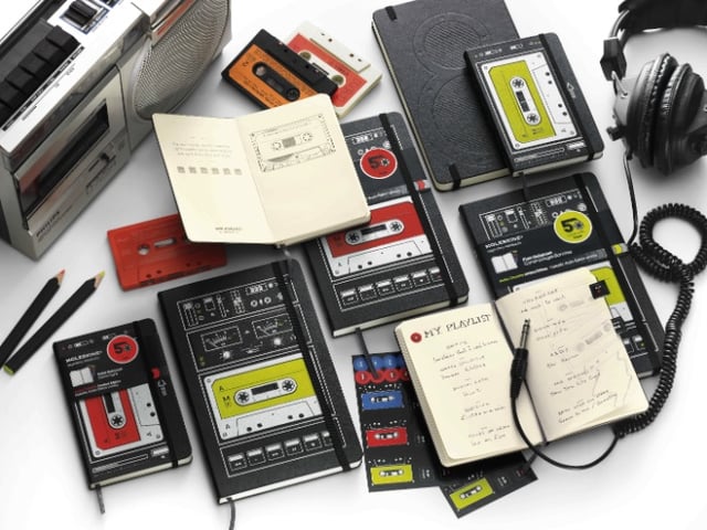 MOLESKINE限定版オーディオカセットノートブック Image by MOLESKINE