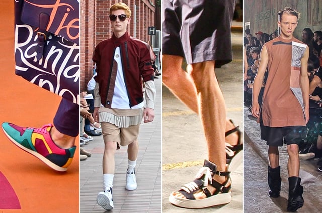 シューズ研究室 進化するモードスニーカー 15年春夏メンズ