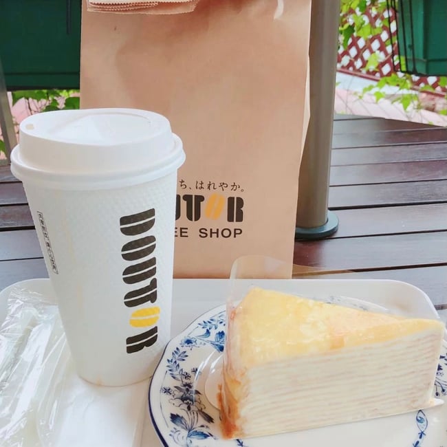 ドトールのミルクレープ