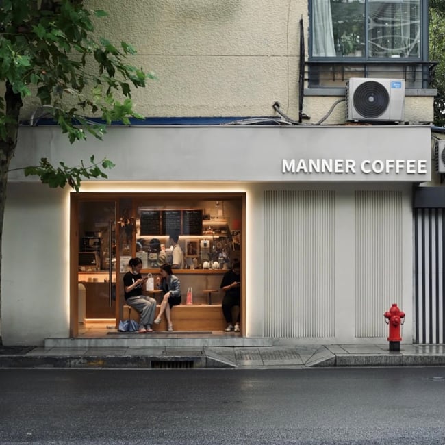 Manner Coffeeの外観