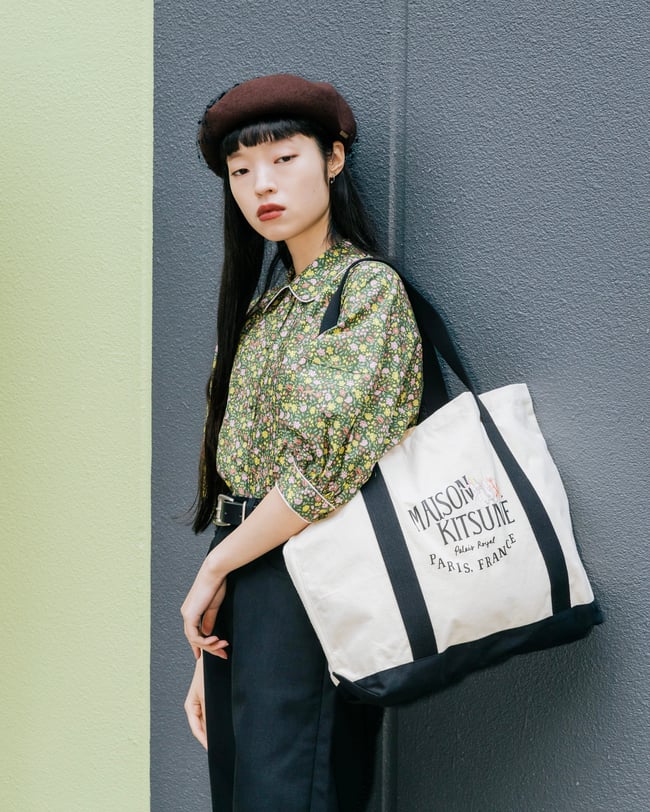 Maison Kitsuné by Designer Olympia Le-Tan - FUJII DAIMARU