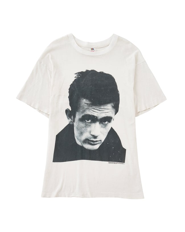 1990s James Dean Face Photo Tシャツ
