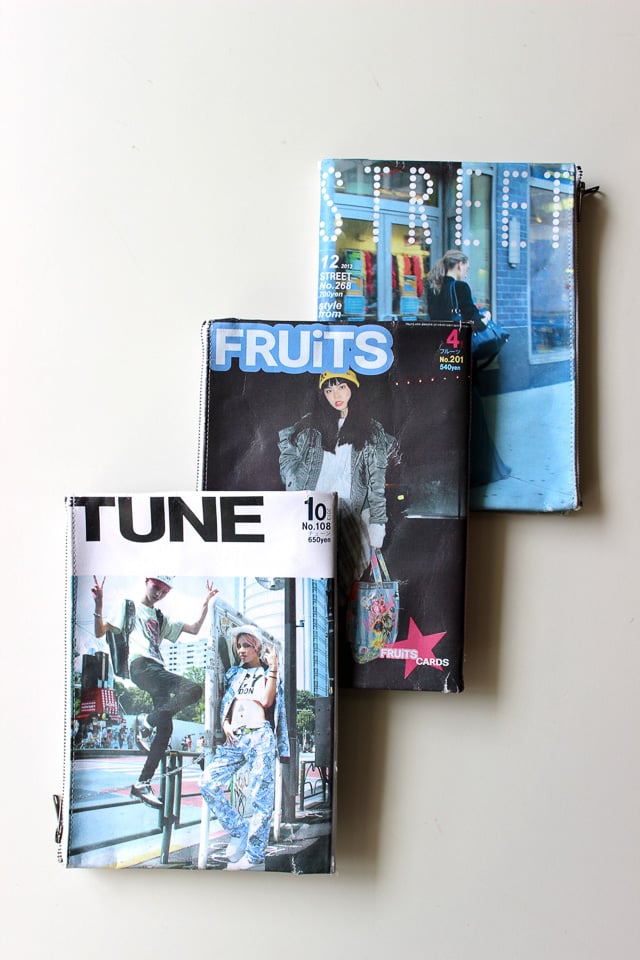 雑誌STREET、FRUiTS、TUNEの表紙をプリントしたクラッチバッグ発売