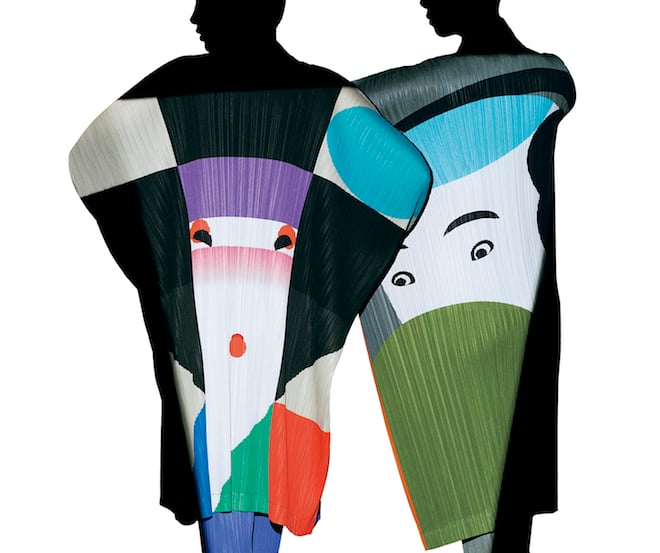 issey miyake 田中一光ikko tanakaコラボトップス