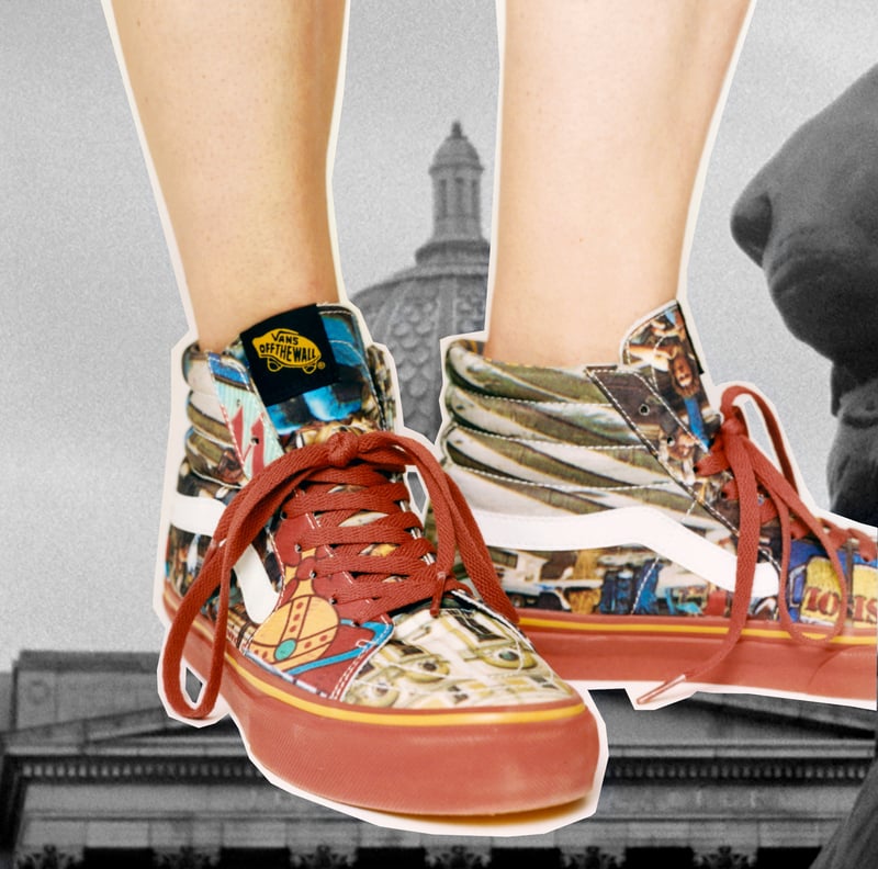 新品未使用品箱付きですvivienne westwood × vans SK8-HIコラボスニーカー