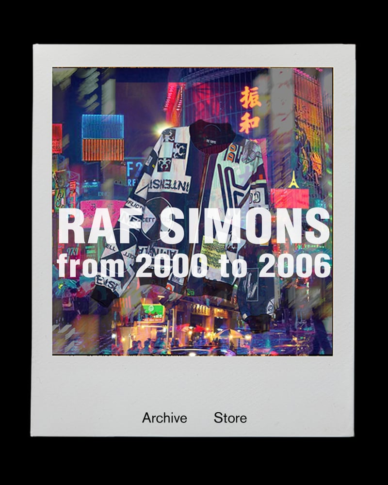 raf simons 2000アーカイブ-