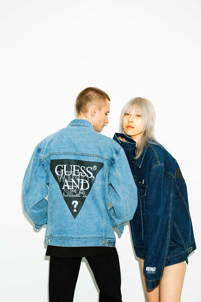 GUESS×WIND AND SEA OVERSIZE DENIM JACKET全部で7点になっていますか 