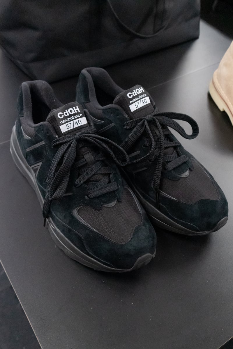 CDG × New Balance 57/40 GORE-TEX Black - スニーカー