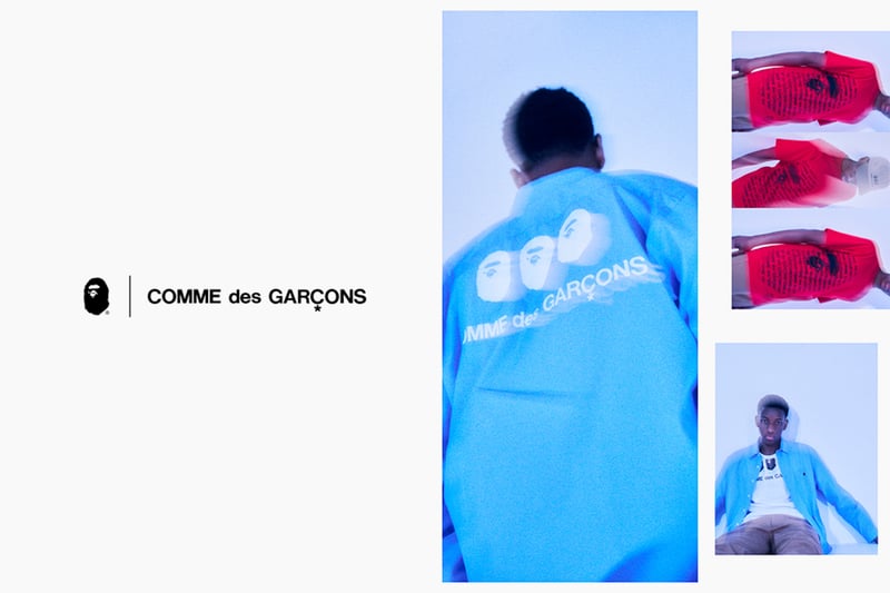 GARCONS X BAPE® ギャルソン　エイプ　フーディージャケット
