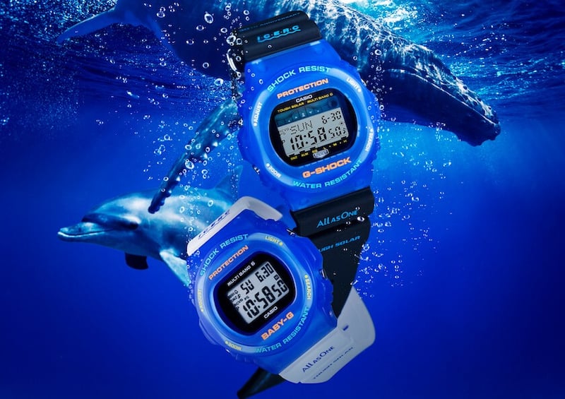 カシオ G-SHOCK イルカクジラモデル2021 新品撮影の為に開封しま