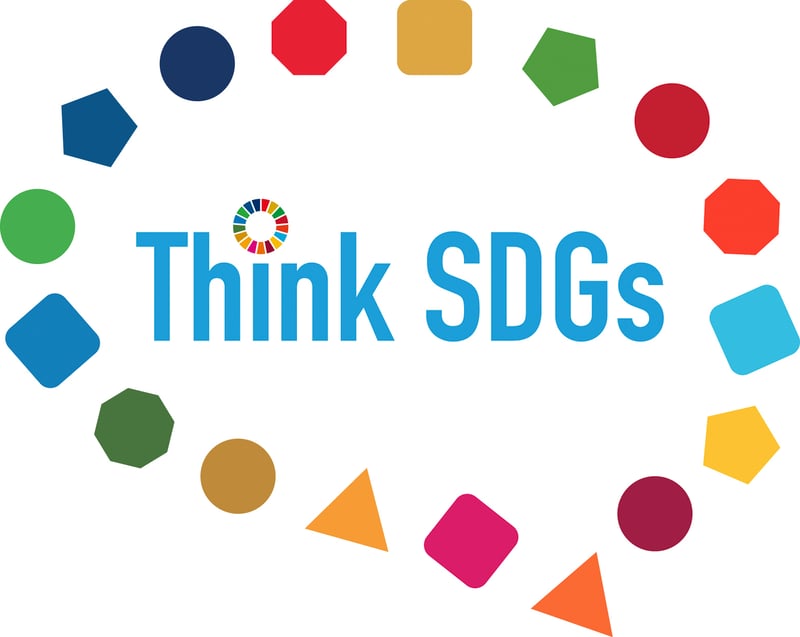 「Think SDGs」メインヴィジュアル