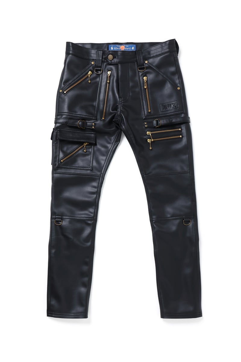 blackmeans leather zip pants レザー　パンツ