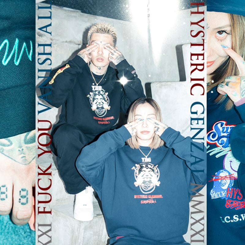 HYSTERIC GLAMOUR×genzai スウェット-